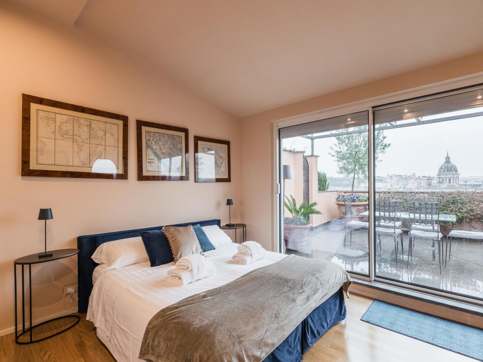 The Best Rent - Spacious Apartment With Terraces With Panoramic View Of Roma Esterno foto